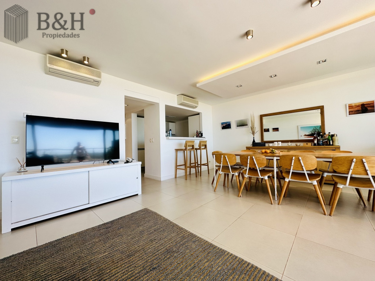 Apartamento ID.6877 - Venta y Alquiler temporario de apartamento moderno de dos dormitorios con parrillero en Punta Ballena