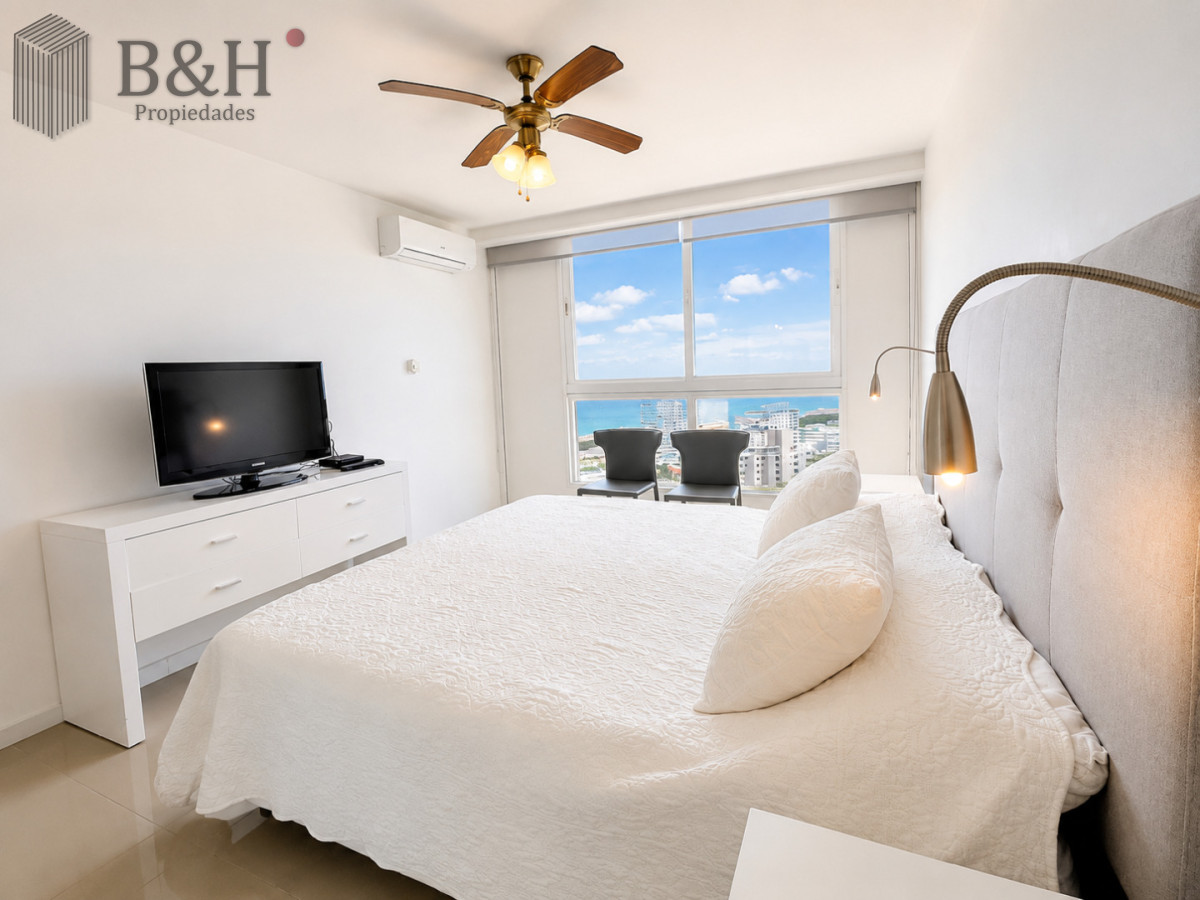 Apartamento ID.6895 - Alquiler temporario y venta de apartamento Penthouse en torre One, Playa Brava