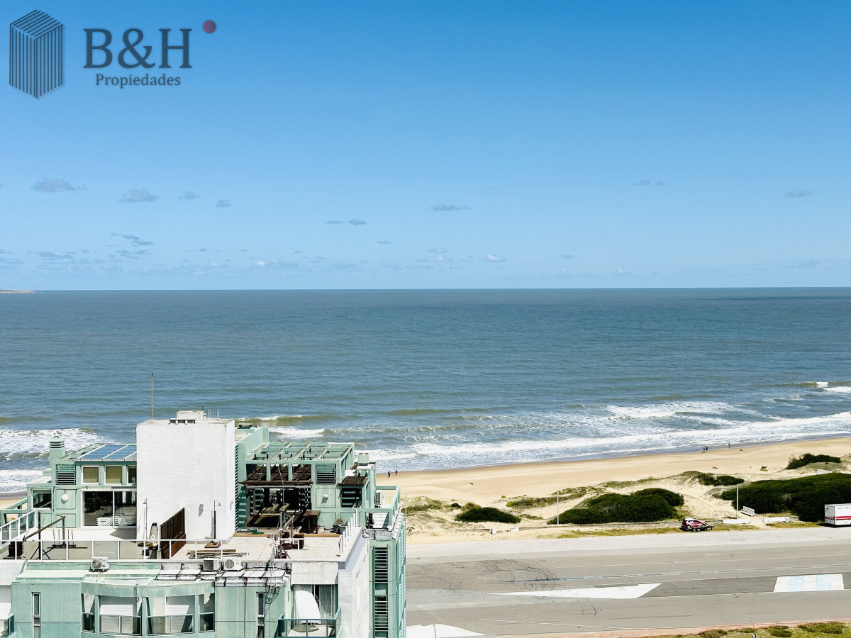 Apartamento ID.6873 - Venta de apartamento con vista al mar y muy luminoso de 2 dormitorios con 2 baños, Playa Brava Aidy Grill, Punta del Este