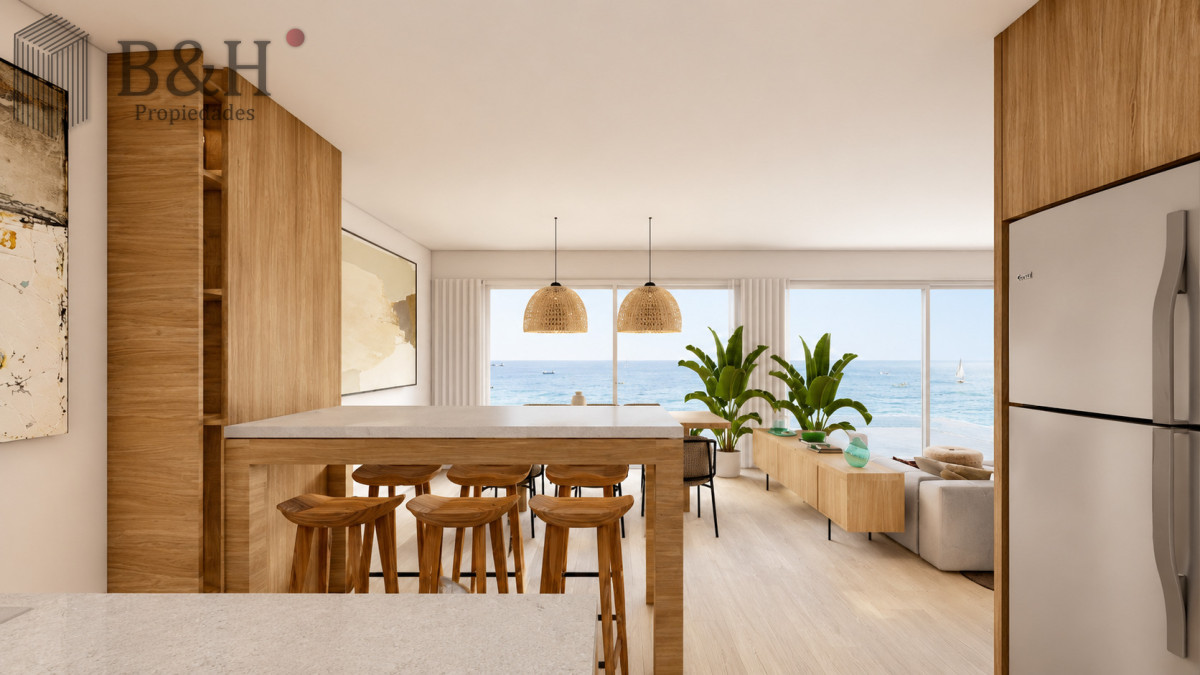 Apartamento ID.7890 - Penthouse de 3 Dormitorios con Barbacoa en Primera Línea del Mar, Playa Brava Punta del Este