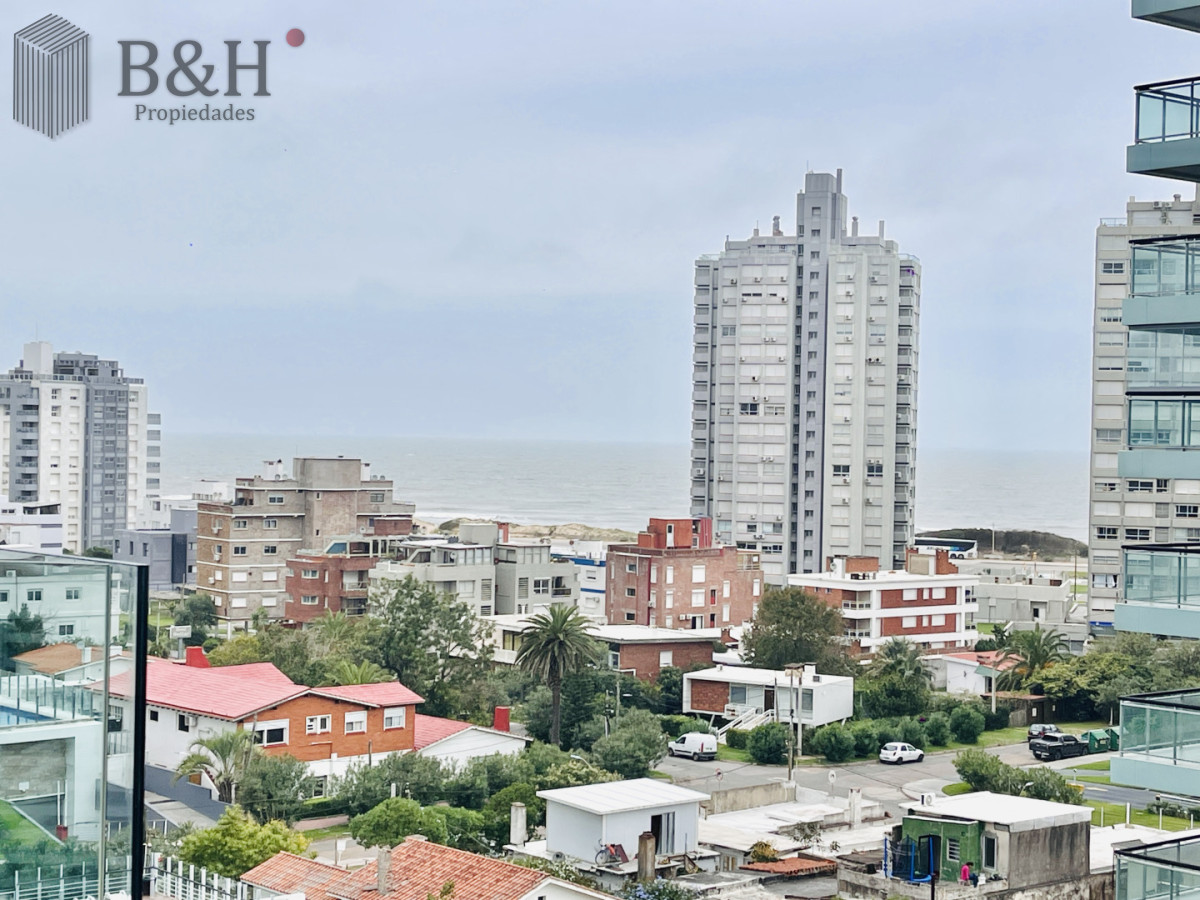 Apartamento ID.6993 - Alquiler Anual, Apartamento Moderno de 1 Dormitorio en Torre con servicios, Punta del Este 