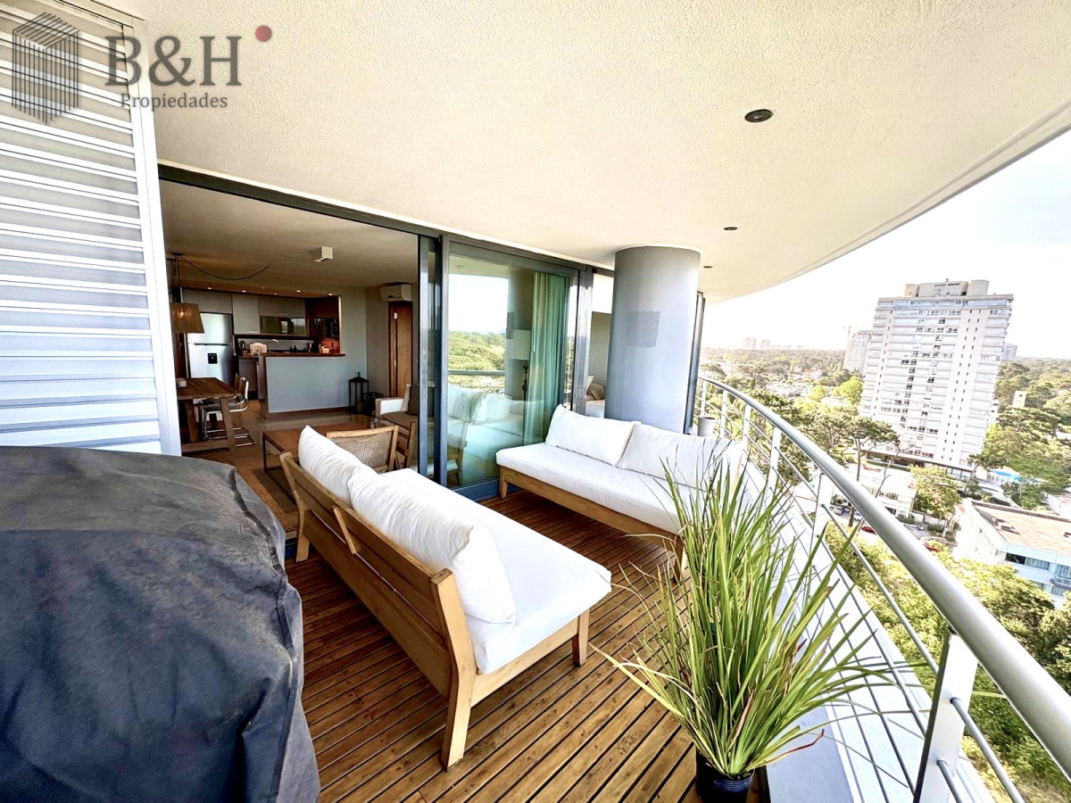 Apartamento ID.6194 - Alquiler temporal de apartamento de 2 dormitorios a pasos de Punta Shopping