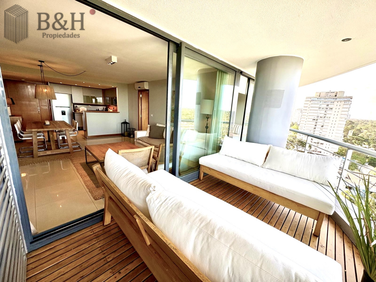 Apartamento ID.6194 - Alquiler temporal de apartamento de 2 dormitorios a pasos de Punta Shopping