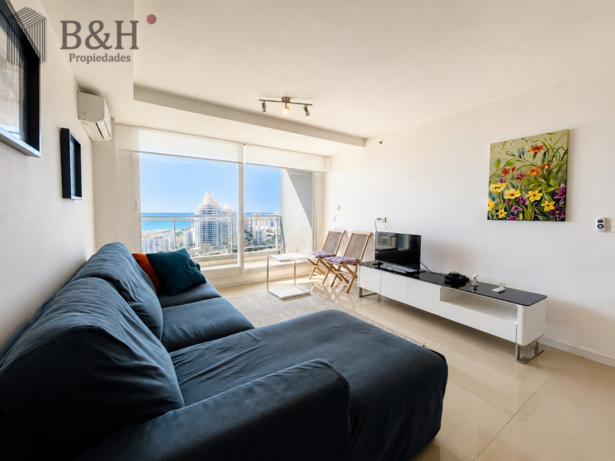 Apartamento ID.6895 - Alquiler temporario y venta de apartamento Penthouse en torre One, Playa Brava