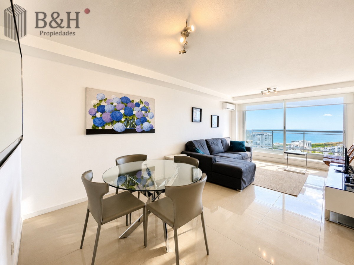 Apartamento ID.6895 - Alquiler temporario y venta de apartamento Penthouse en torre One, Playa Brava