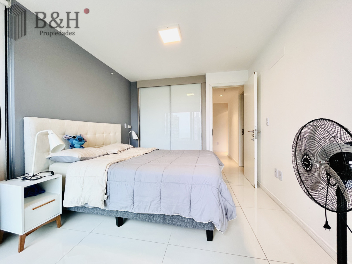 Apartamento ID.6993 - Alquiler Anual, Apartamento Moderno de 1 Dormitorio en Torre con servicios, Punta del Este 