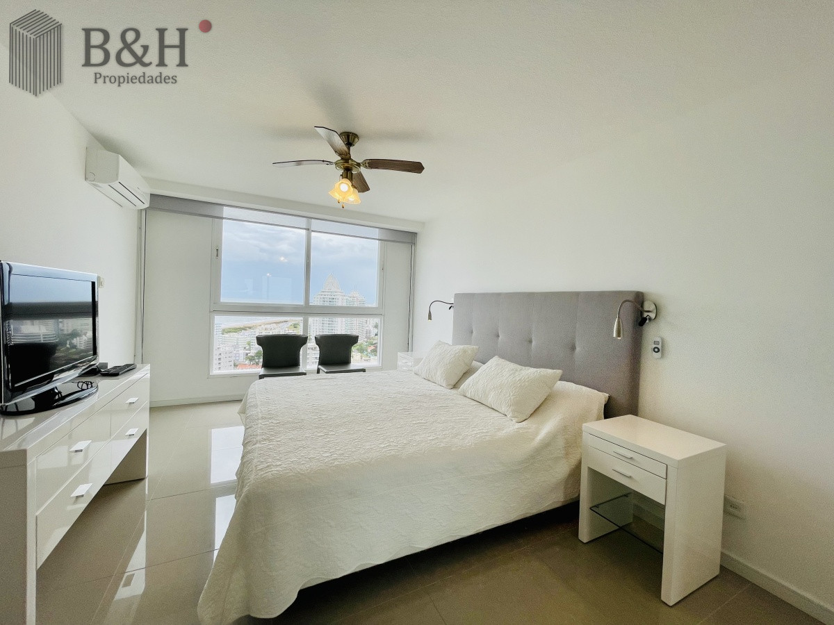 Apartamento ID.6895 - Alquiler temporario y venta de apartamento Penthouse en torre One, Playa Brava