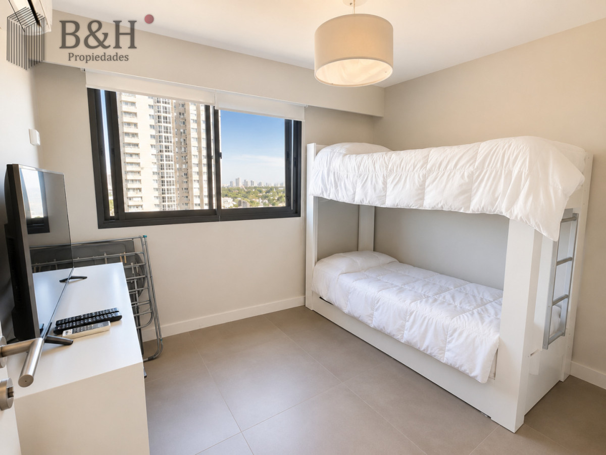 Apartamento ID.7935 - Apartamento de 2 Dormitorios en piso alto con excelentes amenities, a metros de Playa Mansa, Punta del Este