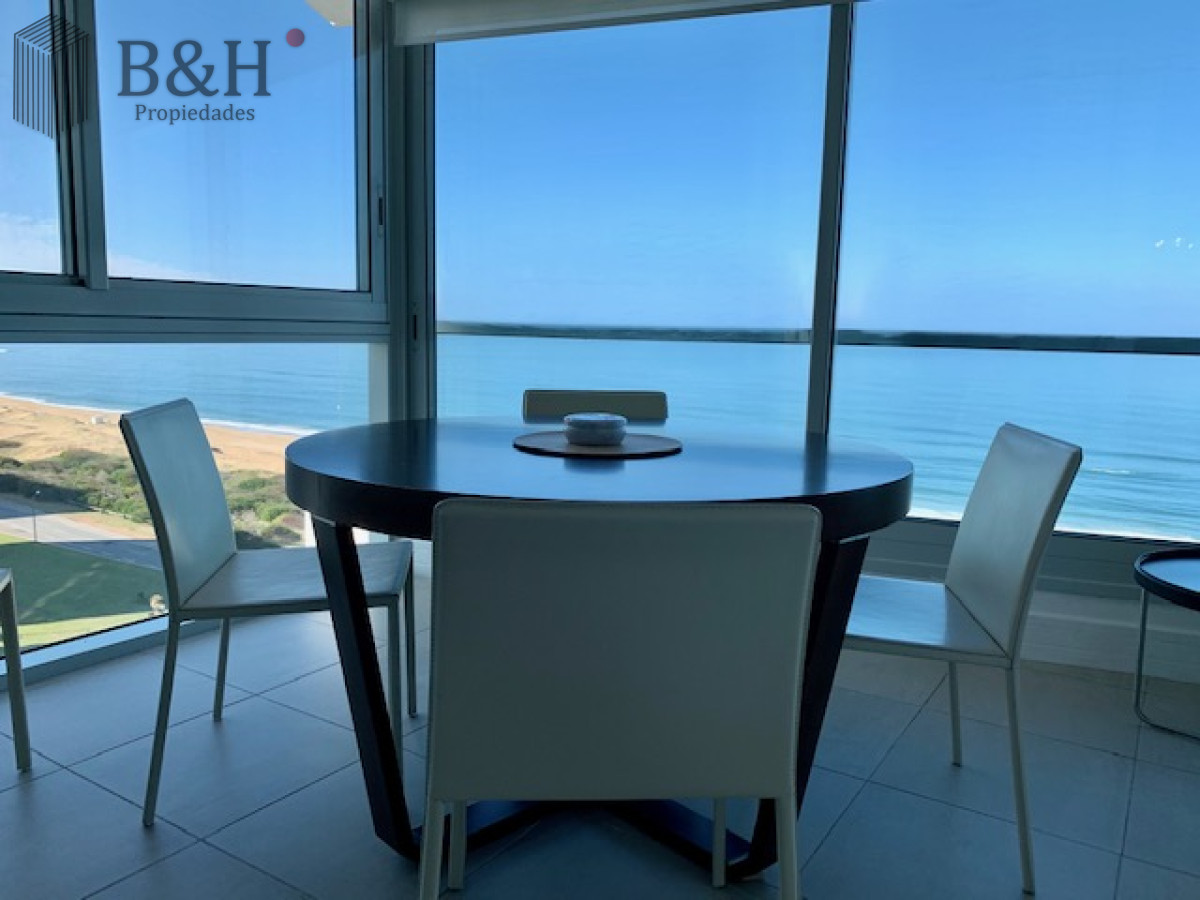 Apartamento ID.5732 - Venta y alquiler temporario de apartamento de tres dormitorios mas dependencia de servicio en Playa Brava