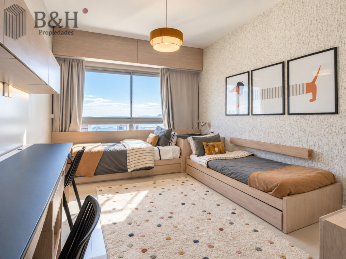 Apartamento ID.8147 - Penthouse Dúplex 5 Suites en Torre Imperiale, con Piscina Privada, Barbacoa y Vista al Mar. Playa Brava, Punta del Este