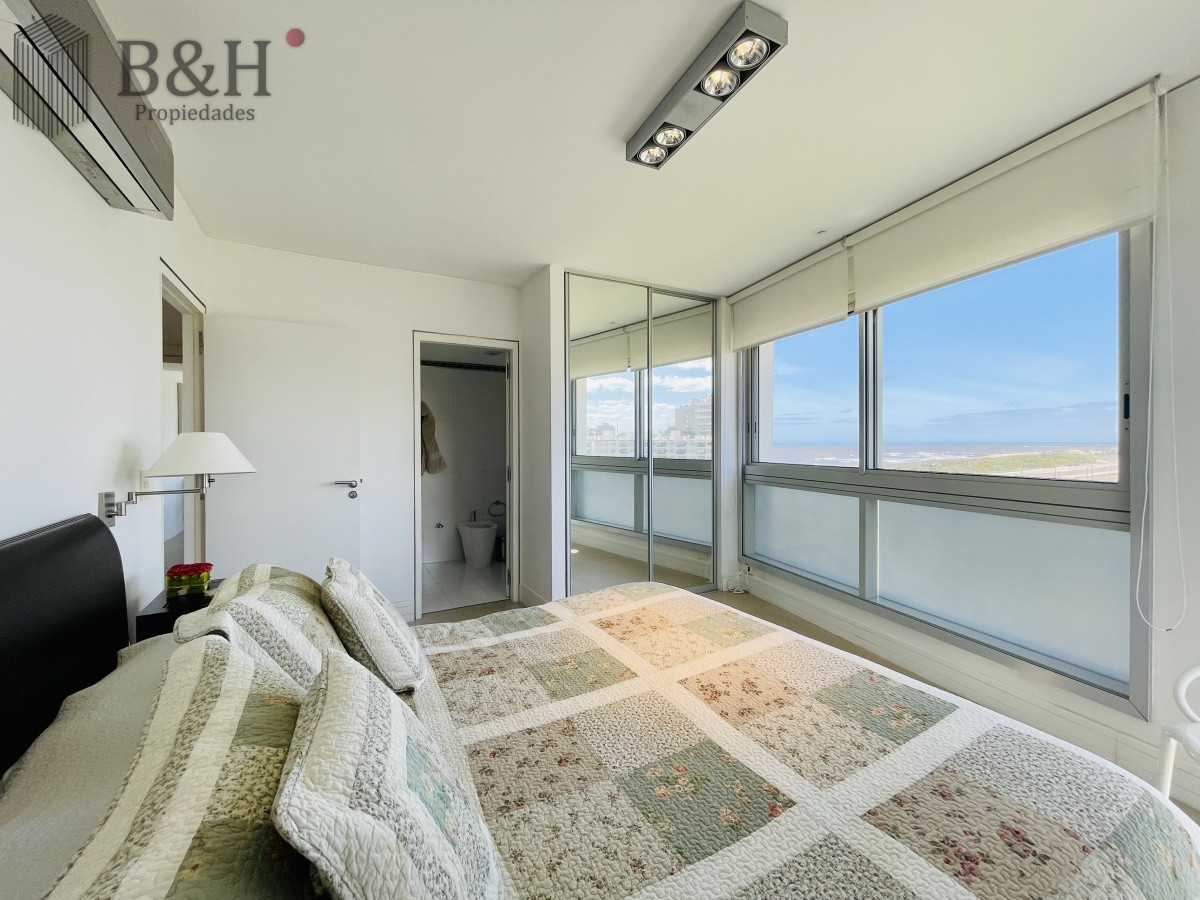 Apartamento ID.466 - Alquiler temporario de departamento premiun de tres dormitorios mas dependencia de servicio, Playa Brava