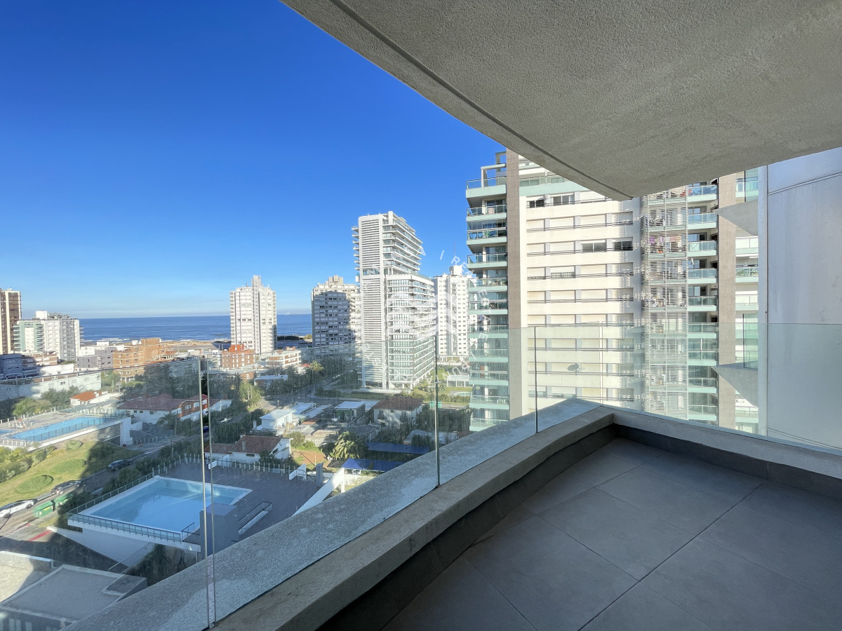 Apartamento ID.501 - Apartamento de 1 Dormitorio en edificio Artower, Sin Muebles, Alquiler Anual. Punta del Este