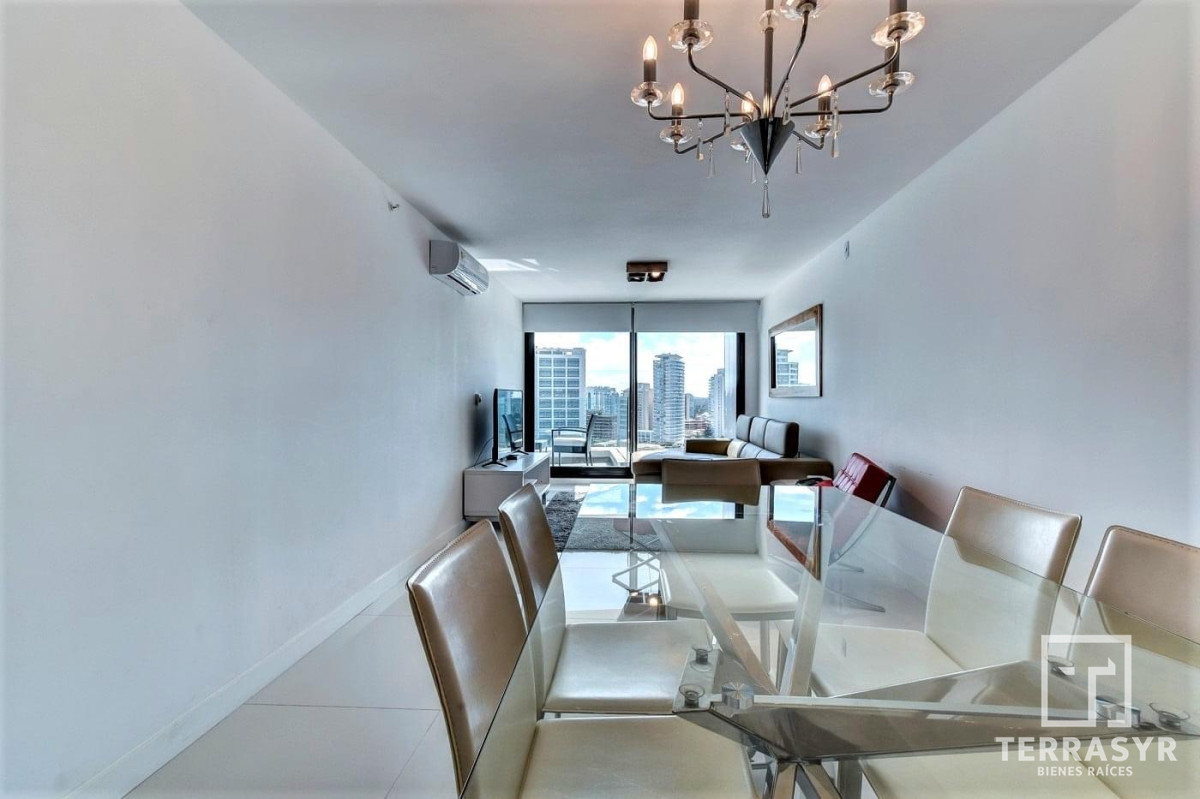 Apartamento ID.69 - Alquiler invernal y temporal de apartamento de dos dormitorios en edificio Art Tower, La Pastora, Punta del Este