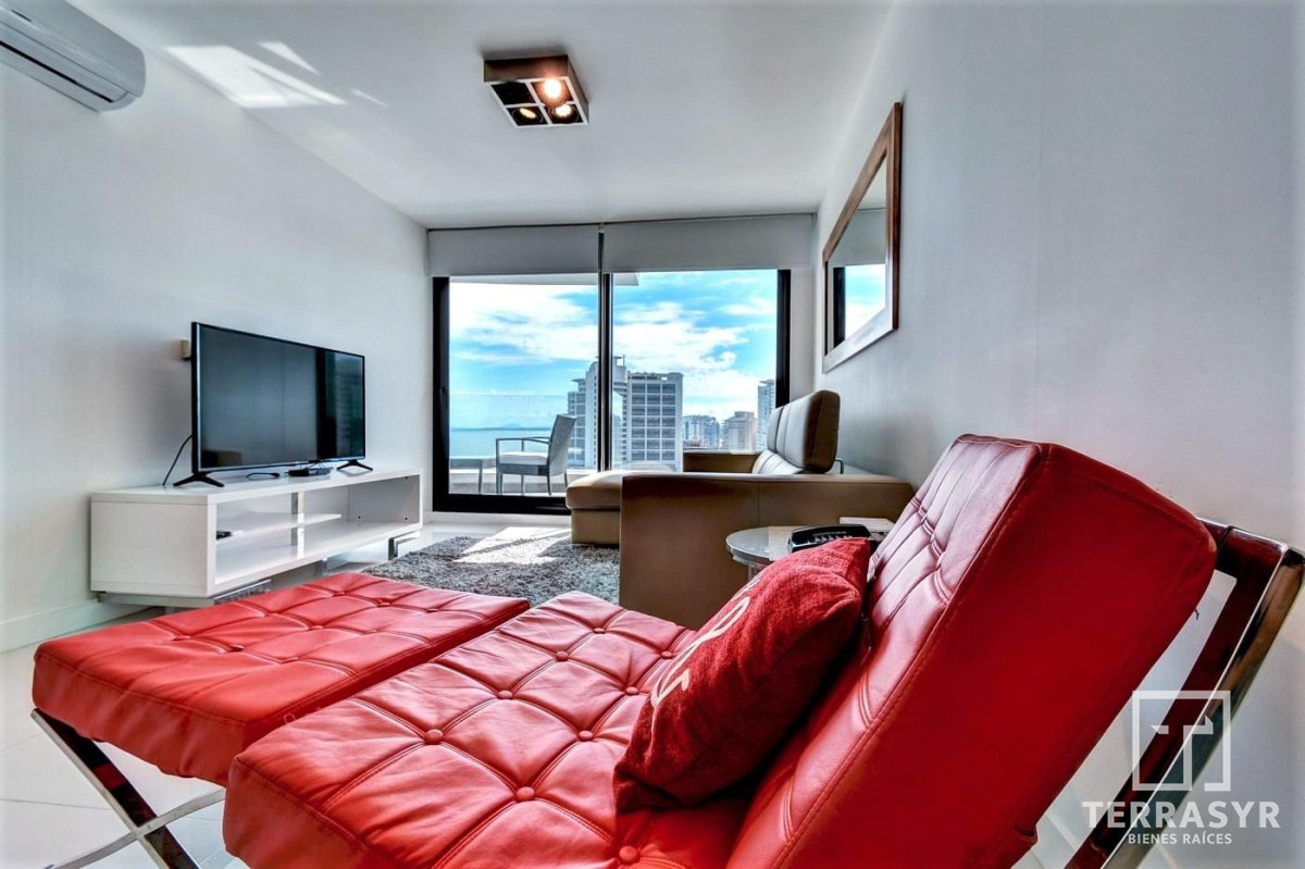 Apartamento ID.69 - Alquiler invernal y temporal de apartamento de dos dormitorios en edificio Art Tower, La Pastora, Punta del Este