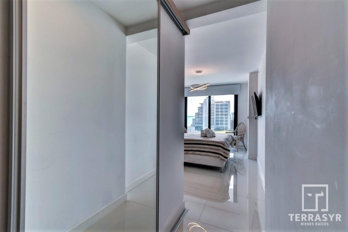 Apartamento ID.69 - Alquiler invernal y temporal de apartamento de dos dormitorios en edificio Art Tower, La Pastora, Punta del Este