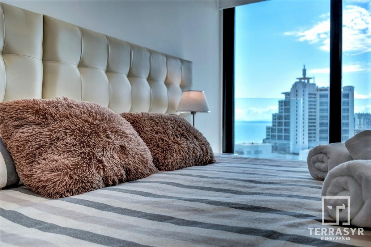 Apartamento ID.69 - Alquiler invernal y temporal de apartamento de dos dormitorios en edificio Art Tower, La Pastora, Punta del Este