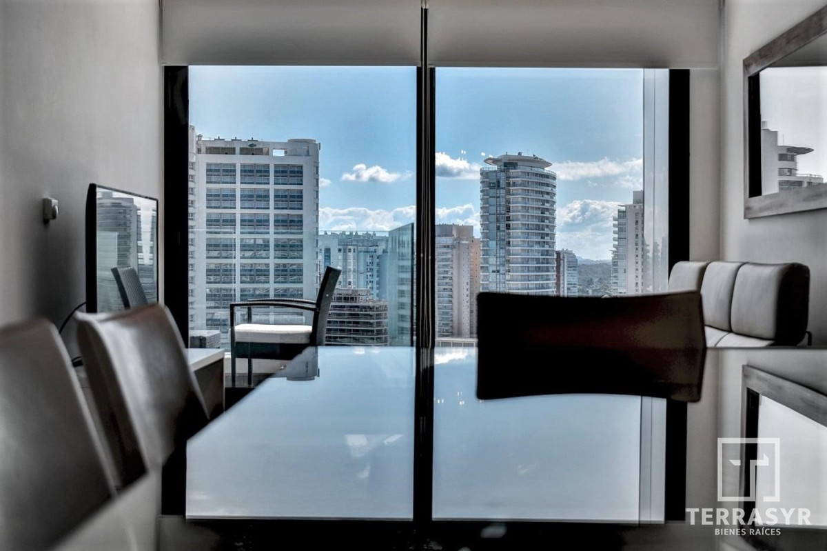 Apartamento ID.69 - Alquiler invernal y temporal de apartamento de dos dormitorios en edificio Art Tower, La Pastora, Punta del Este