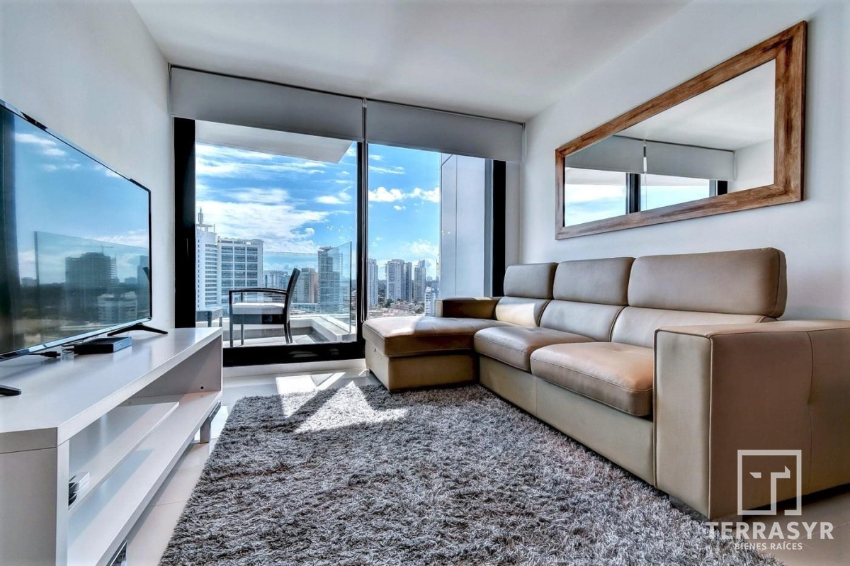 Apartamento ID.69 - Alquiler invernal y temporal de apartamento de dos dormitorios en edificio Art Tower, La Pastora, Punta del Este