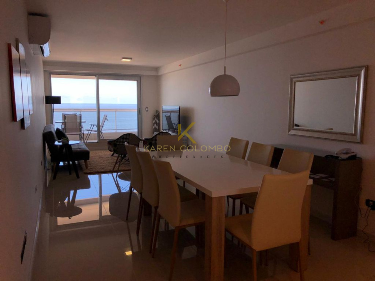 Apartamento ID.21096407 - Alquiler temporario de apartamento de dos dormitorios con parrillero de uso exclusivo Playa Brava, Punta del Este