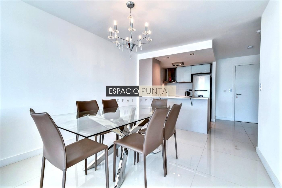 Apartamento ID.1281 - Venta de apartamento de dos dormitorios con dos baños moderna Torre, Art Tower, Punta del Este