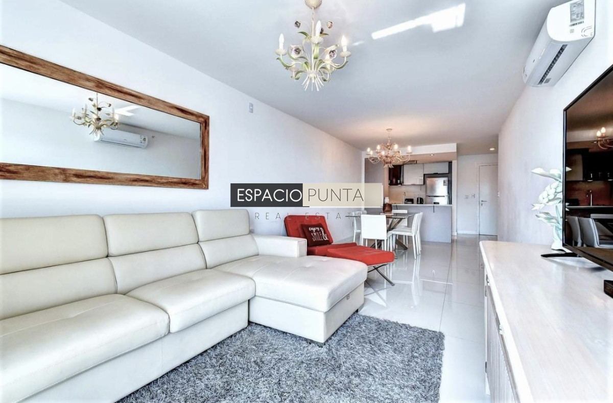 Apartamento ID.1280 - Venta y alquiler temporal de apartamento de dos dormitorios en edificio Art Tower, La Pastora, Punta del Este