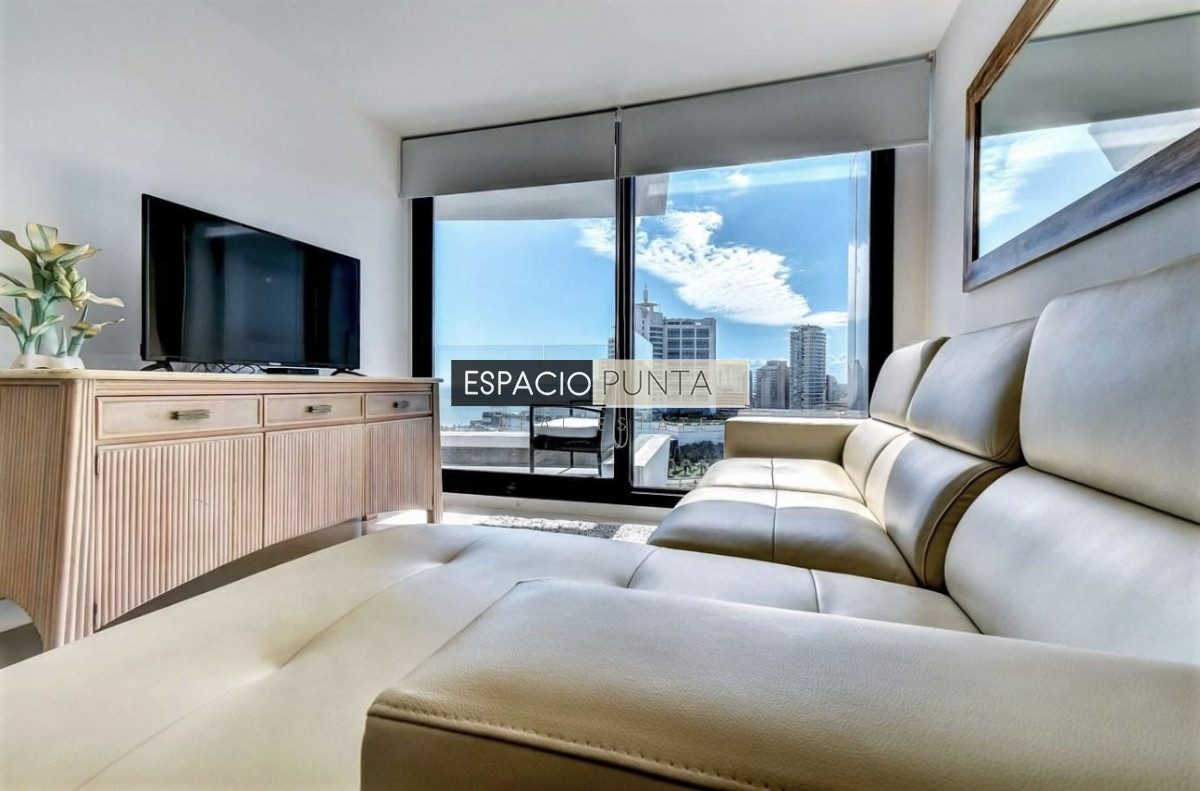 Apartamento ID.1280 - Venta y alquiler temporal de apartamento de dos dormitorios en edificio Art Tower, La Pastora, Punta del Este