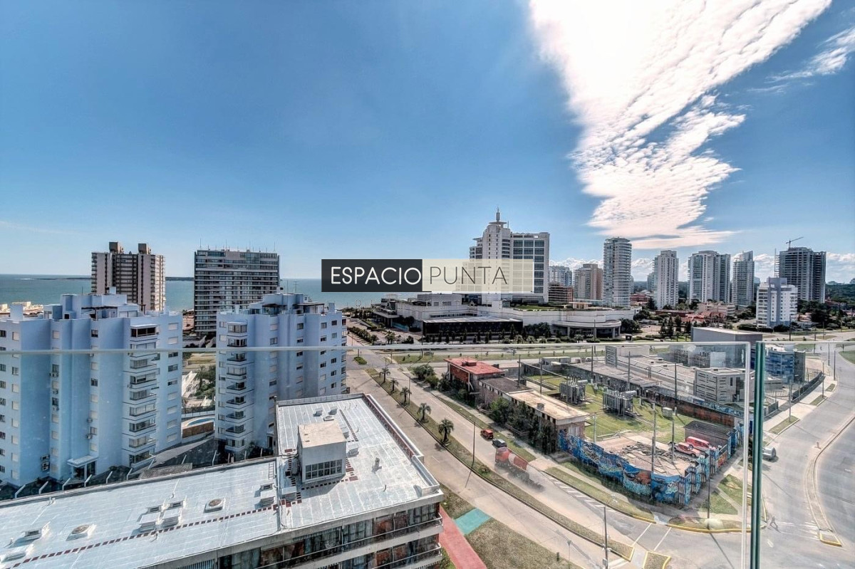 Apartamento ID.1280 - Venta y alquiler temporal de apartamento de dos dormitorios en edificio Art Tower, La Pastora, Punta del Este