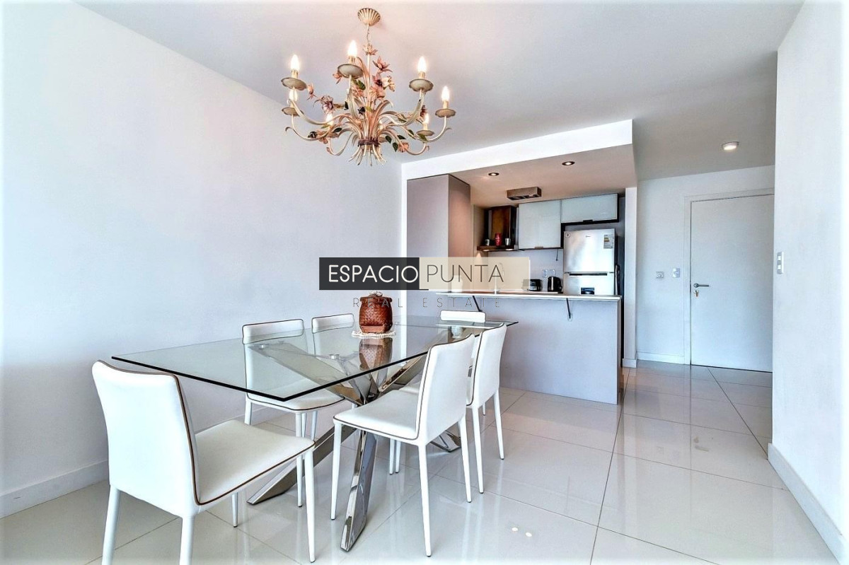 Apartamento ID.1280 - Venta y alquiler temporal de apartamento de dos dormitorios en edificio Art Tower, La Pastora, Punta del Este