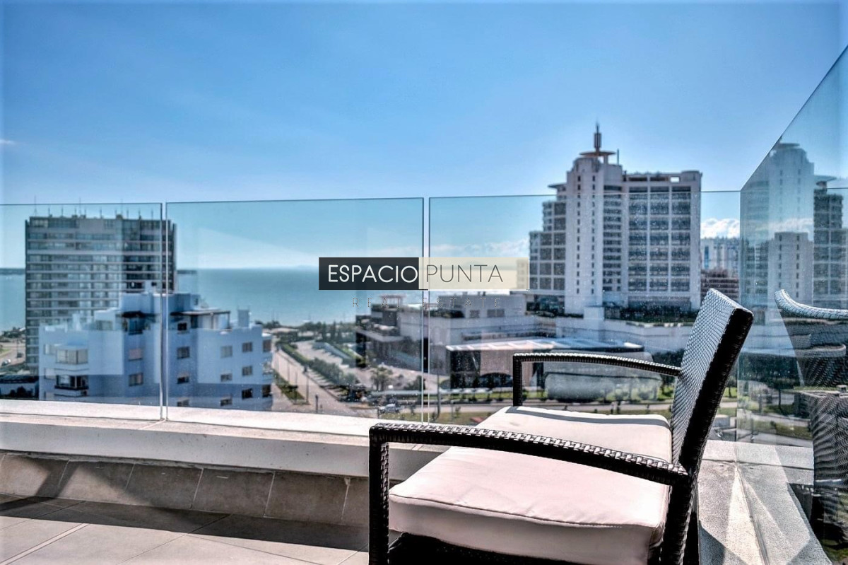 Apartamento ID.1280 - Venta y alquiler temporal de apartamento de dos dormitorios en edificio Art Tower, La Pastora, Punta del Este
