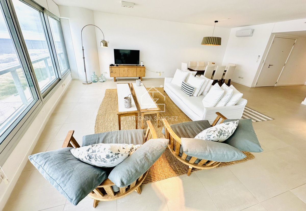 Apartamento ID.1774 - Alquiler temporario de apartamentode tres dormitorios más dependencia de servicio en Torre premiun sobre playa Brava