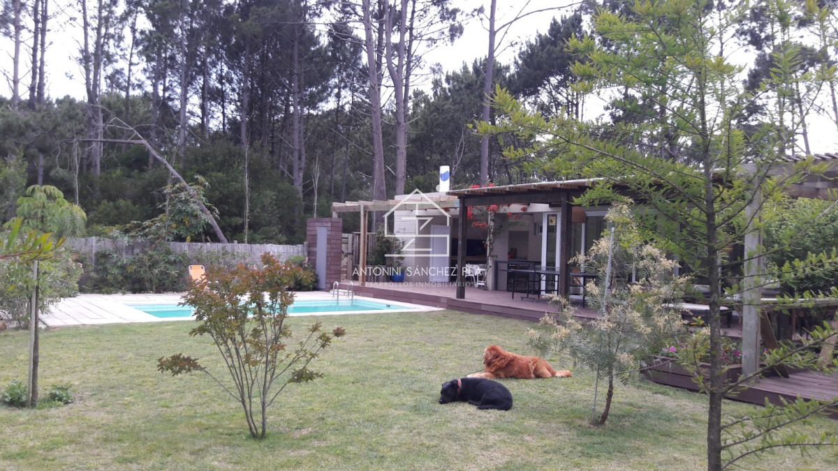 Casa ID.2879 - Casa de 5 dormitorios con piscina climatizada y barbacoa. Gran parque en Burnett zona Pinares