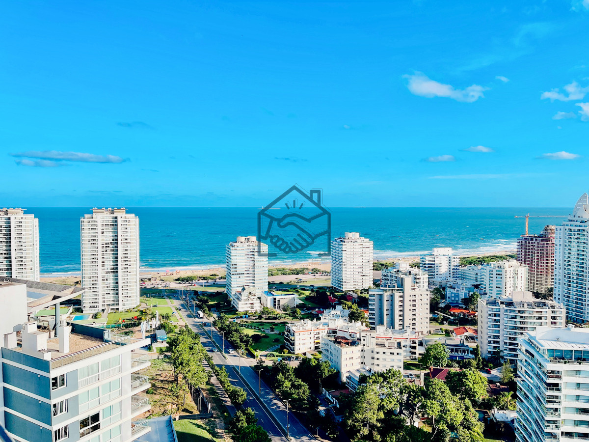Apartamento ID.1224/-Exclusivo-Penthouse-de-3-Dormitorios-con-Vistas-panorámicas-a-Playa-Brava,-en-Venta -  Exclusivo Penthouse de 3 Dormitorios con Vistas panorámicas a Playa Brava, en Venta
