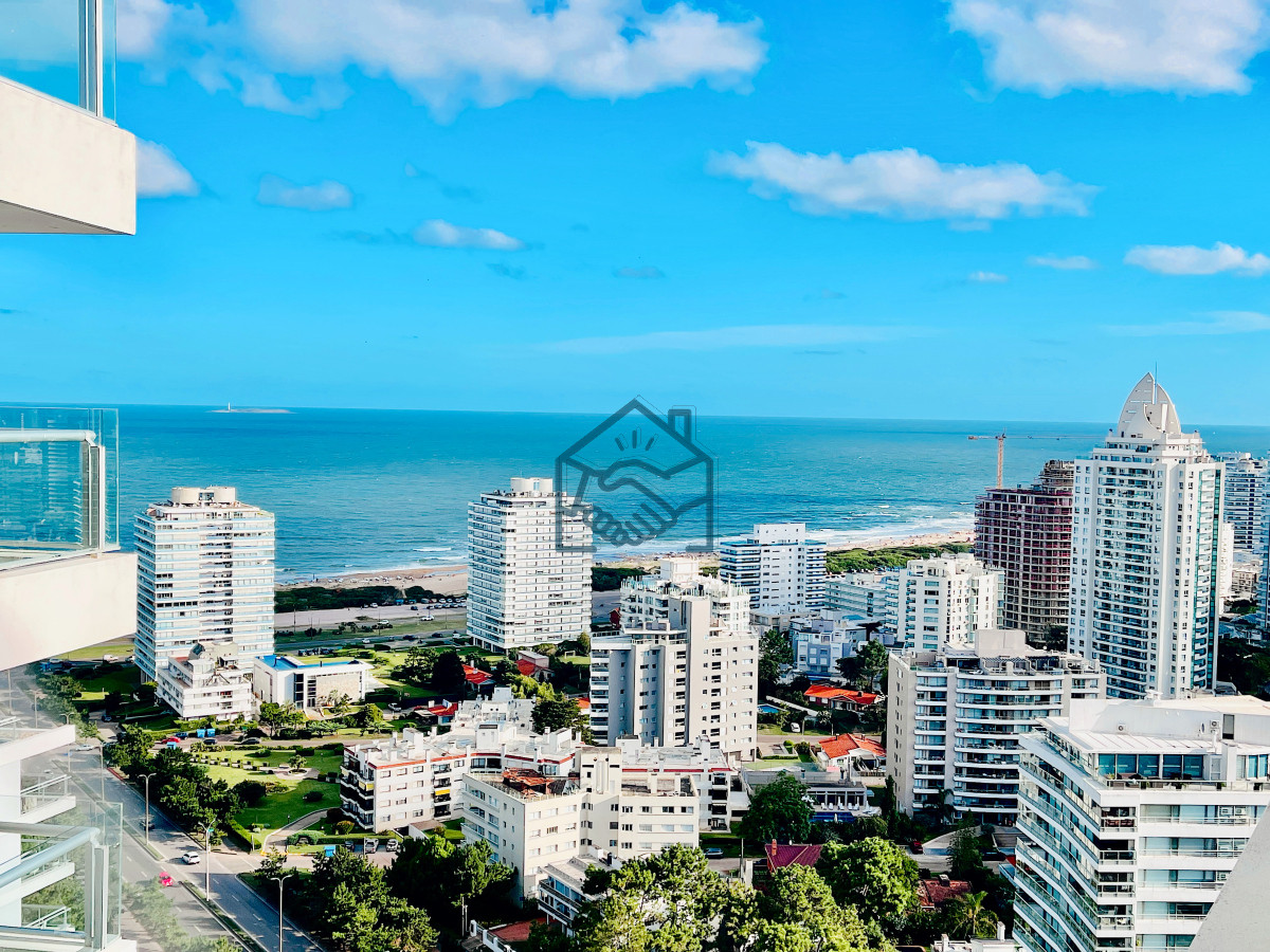 Apartamento ID.1224/-Exclusivo-Penthouse-de-3-Dormitorios-con-Vistas-panorámicas-a-Playa-Brava,-en-Venta -  Exclusivo Penthouse de 3 Dormitorios con Vistas panorámicas a Playa Brava, en Venta