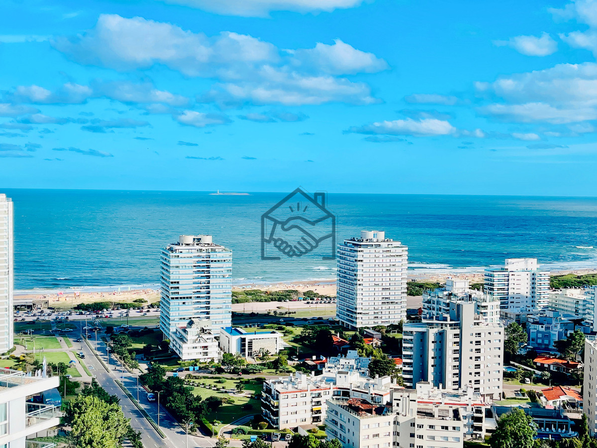 Apartamento ID.1224/-Exclusivo-Penthouse-de-3-Dormitorios-con-Vistas-panorámicas-a-Playa-Brava,-en-Venta -  Exclusivo Penthouse de 3 Dormitorios con Vistas panorámicas a Playa Brava, en Venta