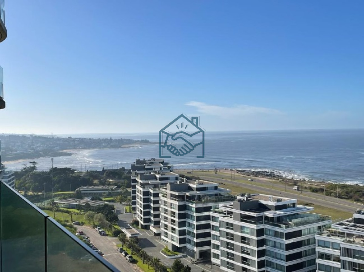 Apartamento ID.682/Venta-de-Apartamento-de-2-Dormitorios-en-suite-piso-alto-de-Torre-Surfside-Village,-Punta-del-Este - Venta de Apartamento de 2 Dormitorios en suite piso alto de Torre Surfside Village, Punta del Este
