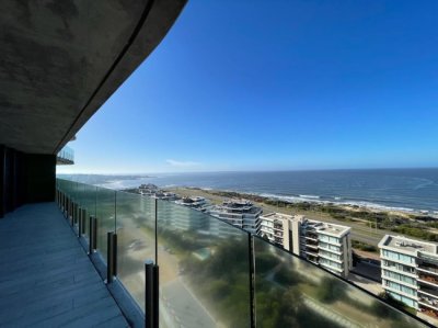 Apartamento ID.682/Venta-de-Apartamento-de-2-Dormitorios-en-suite-piso-alto-de-Torre-Surfside-Village,-Punta-del-Este - Venta de Apartamento de 2 Dormitorios en suite piso alto de Torre Surfside Village, Punta del Este