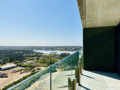 Apartamento ID.1159/Moderno-Apartamento-de-1-Dormitorio-en-suite-piso-alto-en-Venta-de-Torre-Surfside-Village,-Punta-del-Este - Moderno Apartamento de 1 Dormitorio en suite piso alto en Venta de Torre Surfside Village, Punta del Este