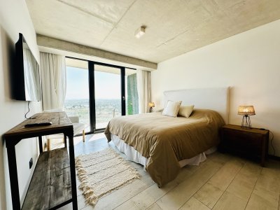 Apartamento ID.1159/Moderno-Apartamento-de-1-Dormitorio-en-suite-piso-alto-en-Venta-de-Torre-Surfside-Village,-Punta-del-Este - Moderno Apartamento de 1 Dormitorio en suite piso alto en Venta de Torre Surfside Village, Punta del Este