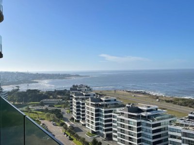 Apartamento ID.682/Venta-de-Apartamento-de-2-Dormitorios-en-suite-piso-alto-de-Torre-Surfside-Village,-Punta-del-Este - Venta de Apartamento de 2 Dormitorios en suite piso alto de Torre Surfside Village, Punta del Este