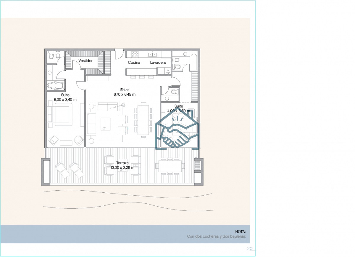 Apartamento ID.608/Venta-y-alquiler-de-apartamento-de-dos-dormitorios-con-parrillero-de-uso-exclusivo-en-Punta-Ballena - Venta y alquiler de apartamento de dos dormitorios con parrillero de uso exclusivo en Punta Ballena