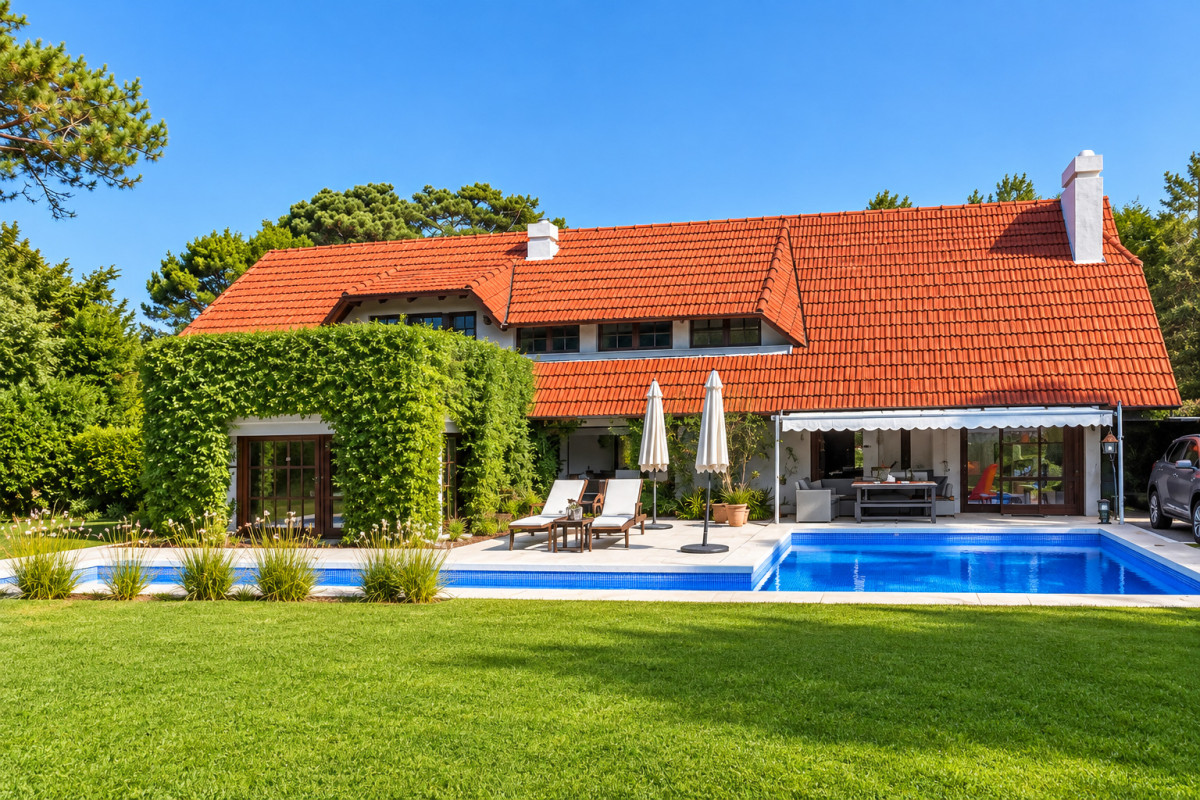 Cómoda Casa de 5 Dormitorios y Piscina Climatizada en Punta del Este