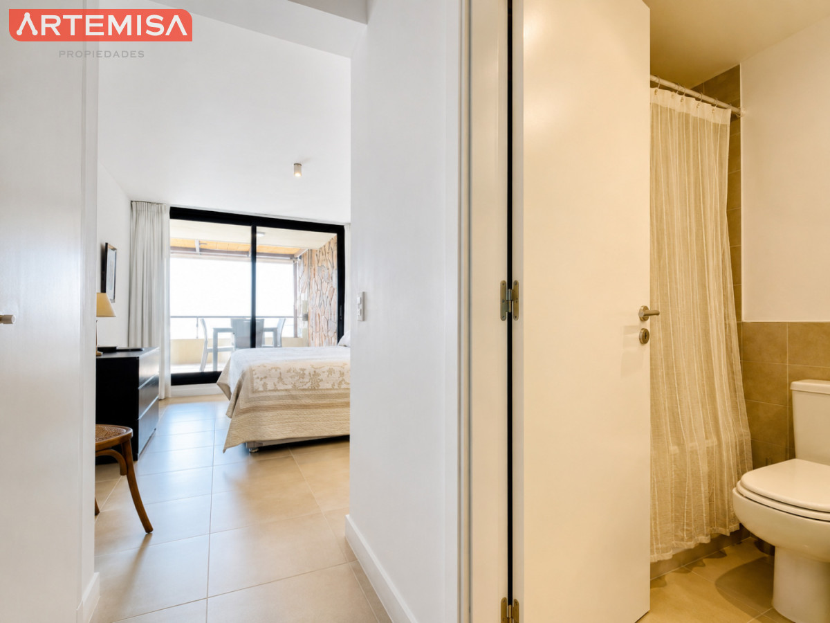 Apartamento ID.632 - Apartamento de 2 Dormitorios con Vista al Mar y Parrillero en Quartier Punta Ballena