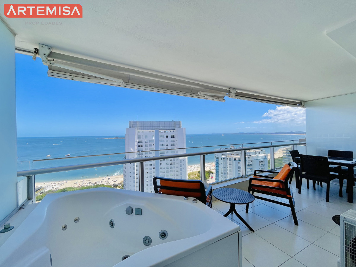 Apartamento ID.539 - Excelente Apartamento de 2 Dormitorios con Vista al Mar - Playa Mansa