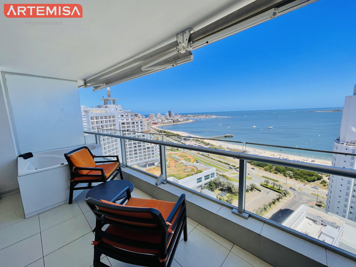 Apartamento ID.539 - Excelente Apartamento de 2 Dormitorios con Vista al Mar - Playa Mansa