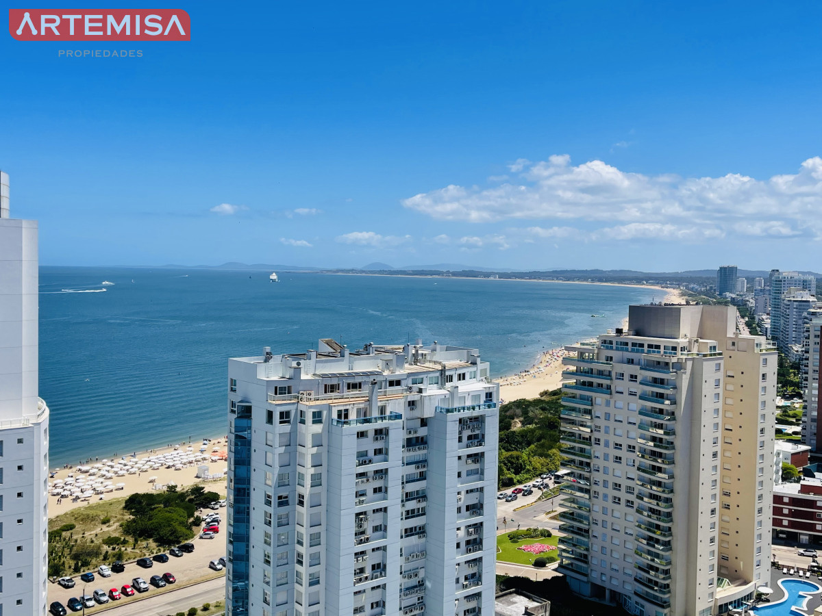 Apartamento ID.539 - Excelente Apartamento de 2 Dormitorios con Vista al Mar - Playa Mansa
