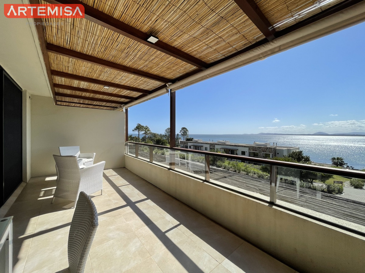 Apartamento ID.632 - Apartamento de 2 Dormitorios con Vista al Mar y Parrillero en Quartier Punta Ballena
