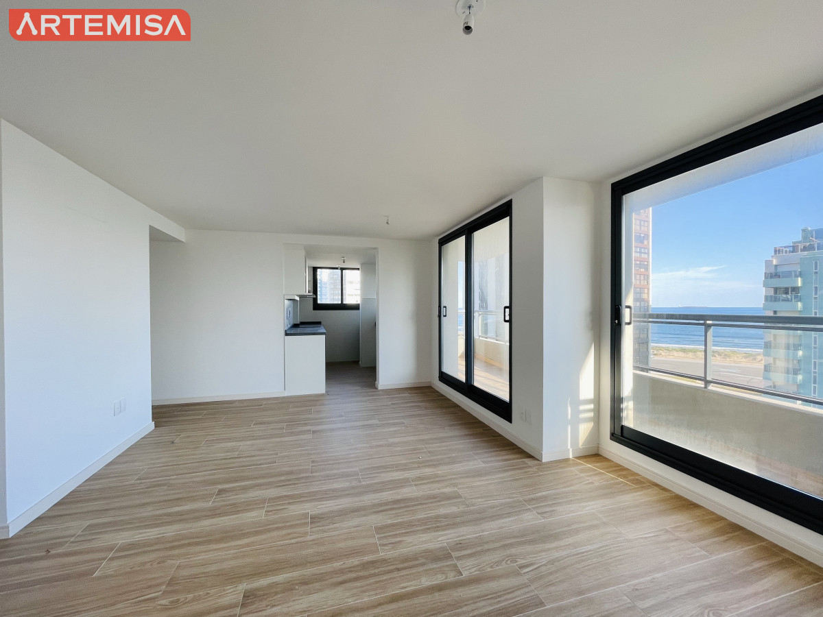 Apartamento ID.524 - Apartamento de 2 Dormitorios a Estrenar en Alquiler Anual y venta, Playa Brava, Punta del Este