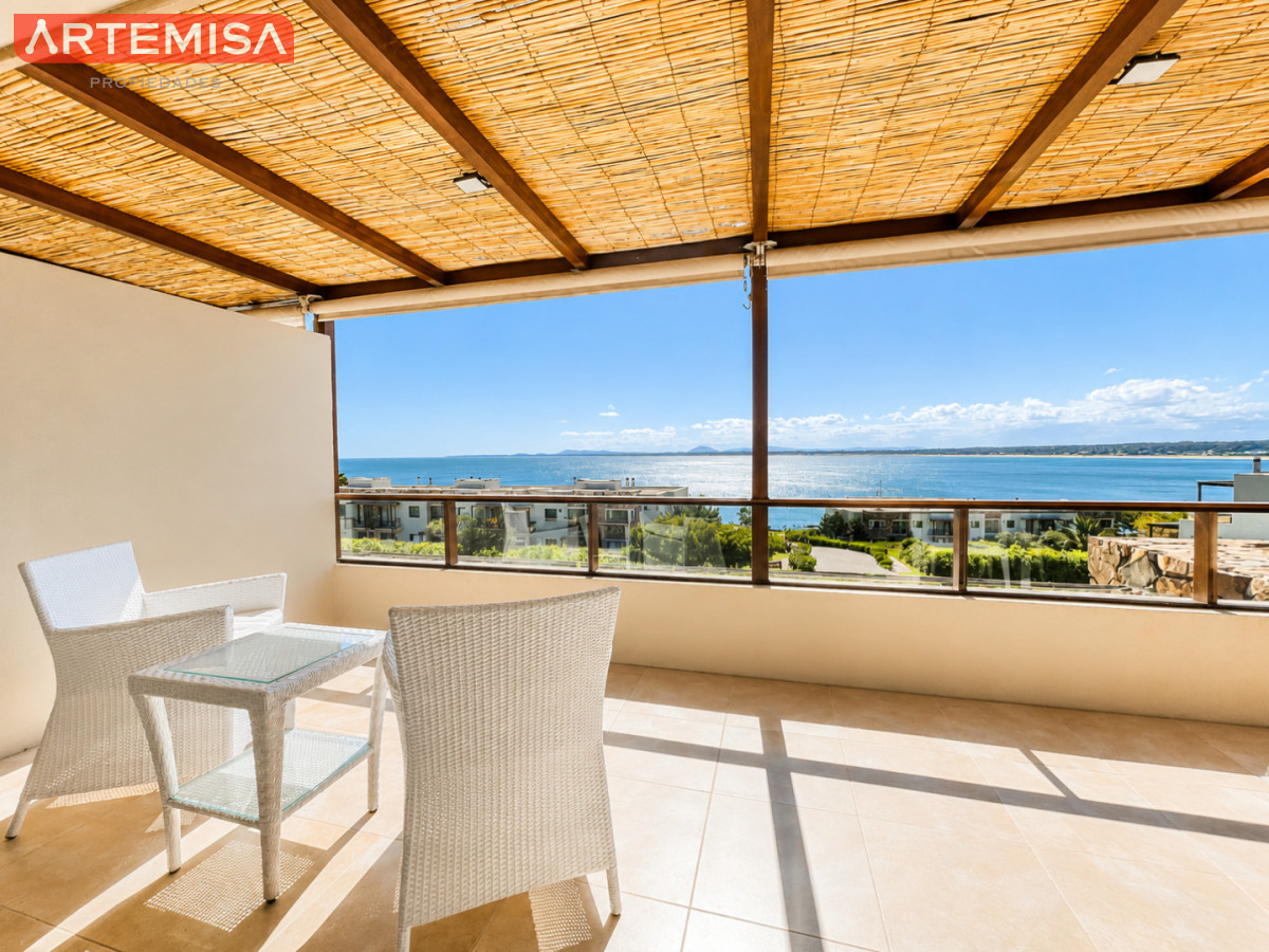 Apartamento ID.632 - Apartamento de 2 Dormitorios con Vista al Mar y Parrillero en Quartier Punta Ballena