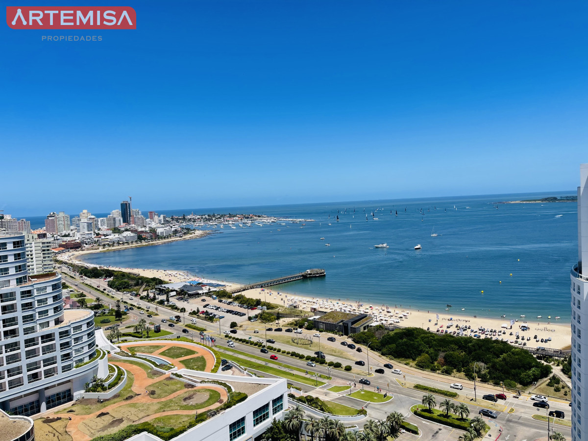Apartamento ID.539 - Excelente Apartamento de 2 Dormitorios con Vista al Mar - Playa Mansa
