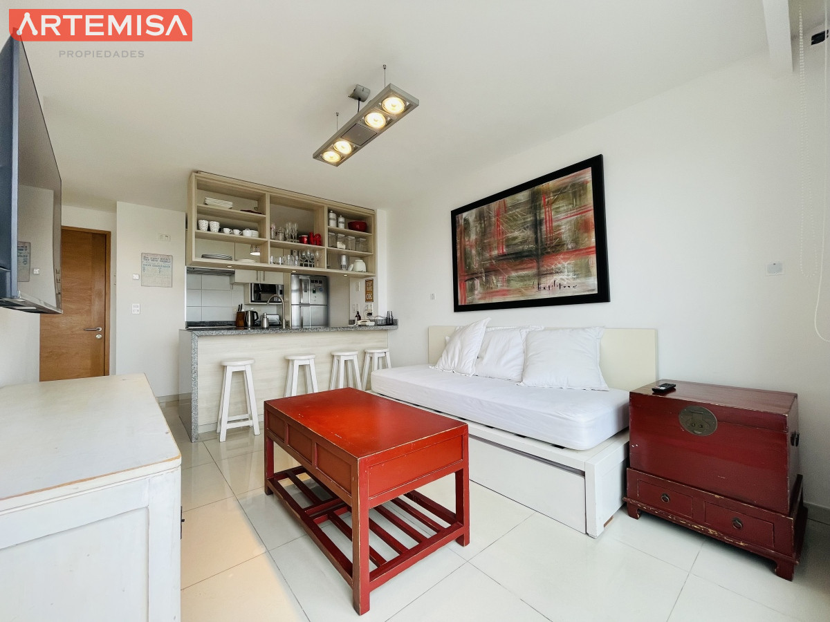 Apartamento ID.590 - Venta de Moderno Apartamento en zona Roosevelt de 1 Dormitorio, torre con servicios, Punta del Este